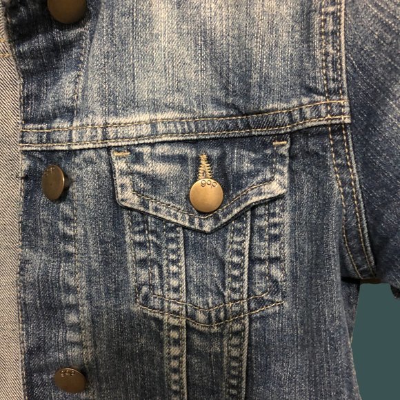 GAP Kids, Denim Jacket,  Indigo, Age 8-10, Youth - Picture 5 of 7